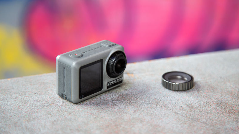 Illustration for article titled Osmo Action: la nueva cámara de acción de DJI está diseñada para destruir a las GoPro